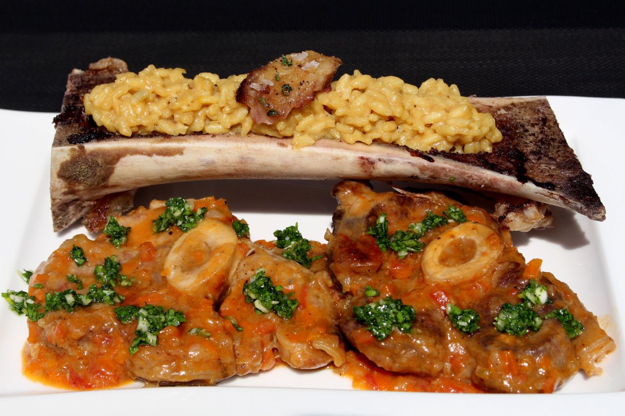 Ossobuco a la Milanesa
