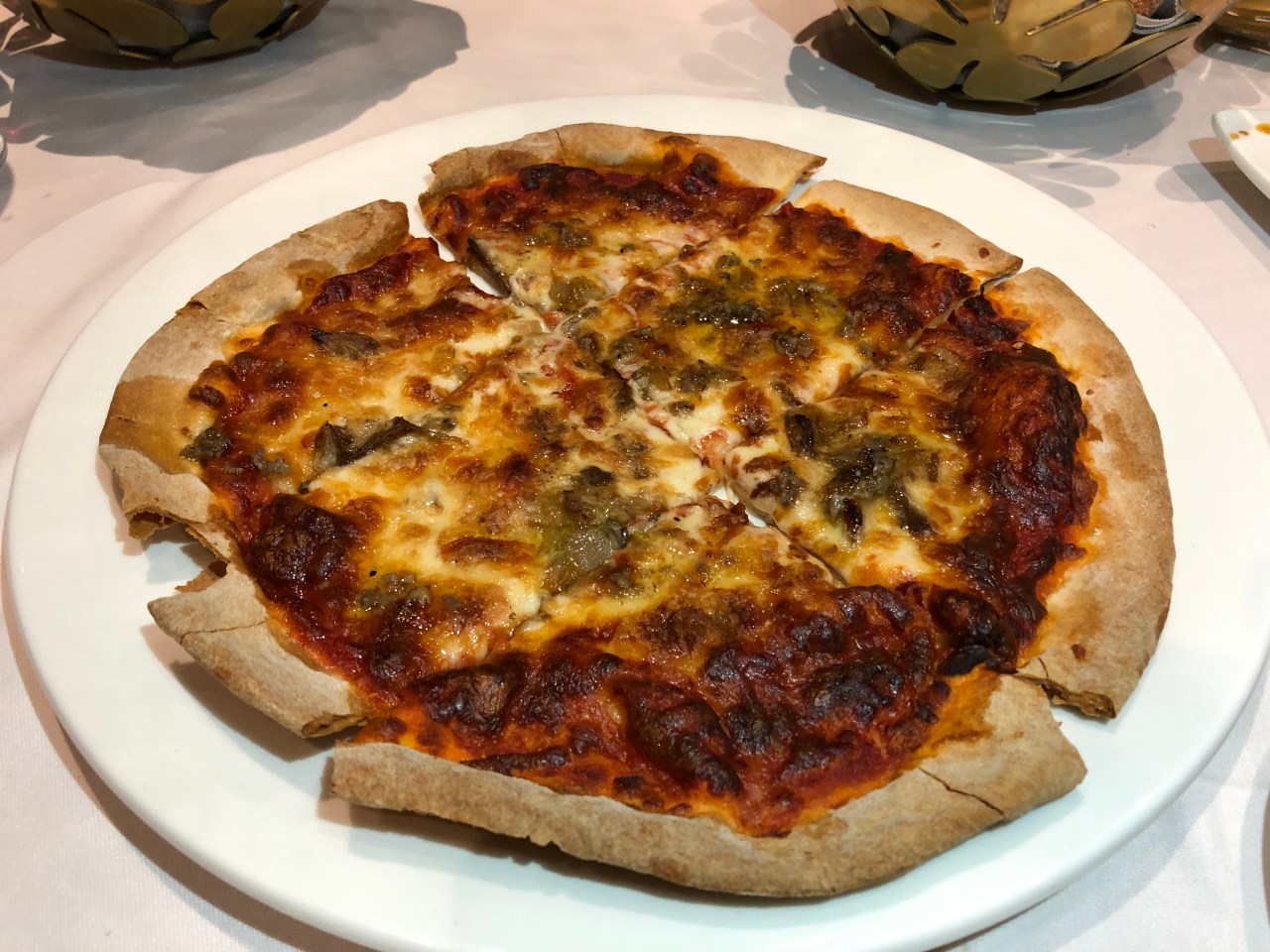 pizza de trufa