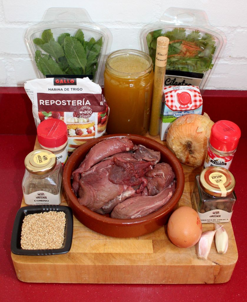 Albóndigas morunas de jabalí