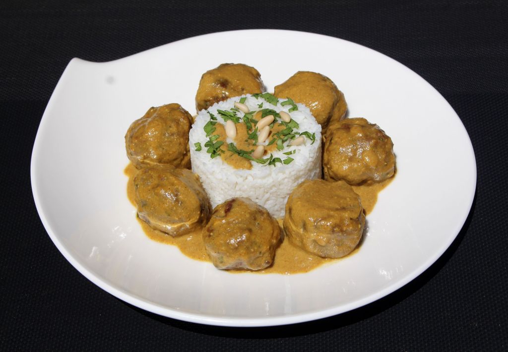 Albóndigas morunas de jabalí