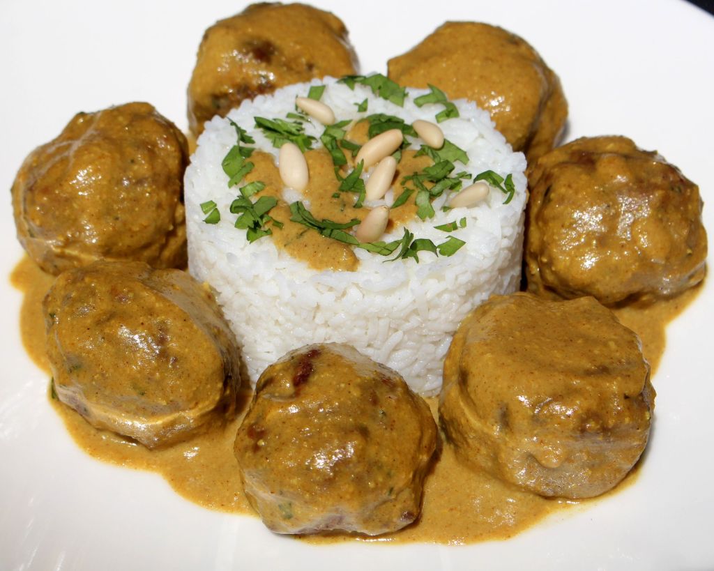 Albóndigas morunas de jabalí