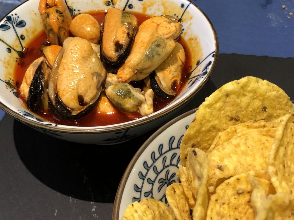 Mejillones en escabeche