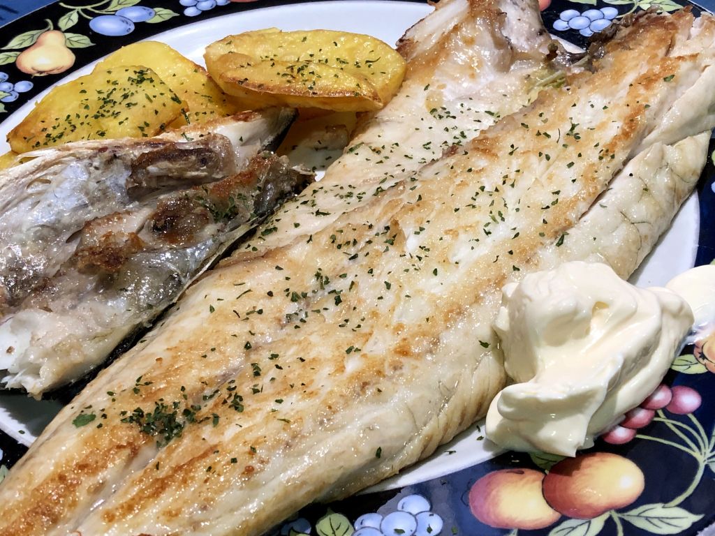 Lubina a la plancha