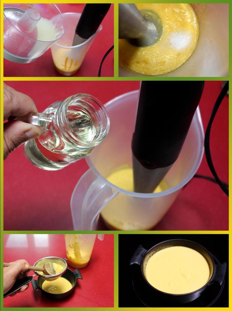 Emulsión de ají amarillo