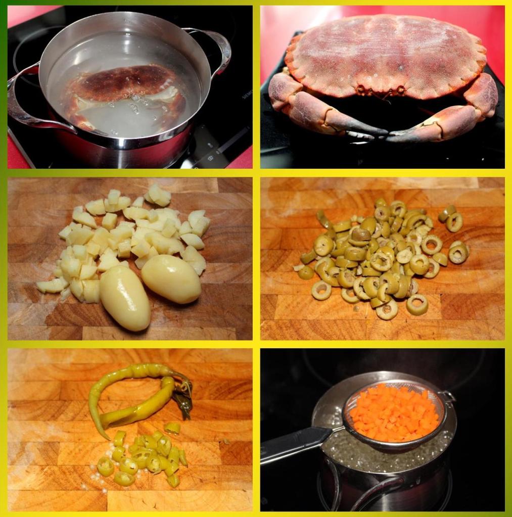 Ensaladilla de buey de mar