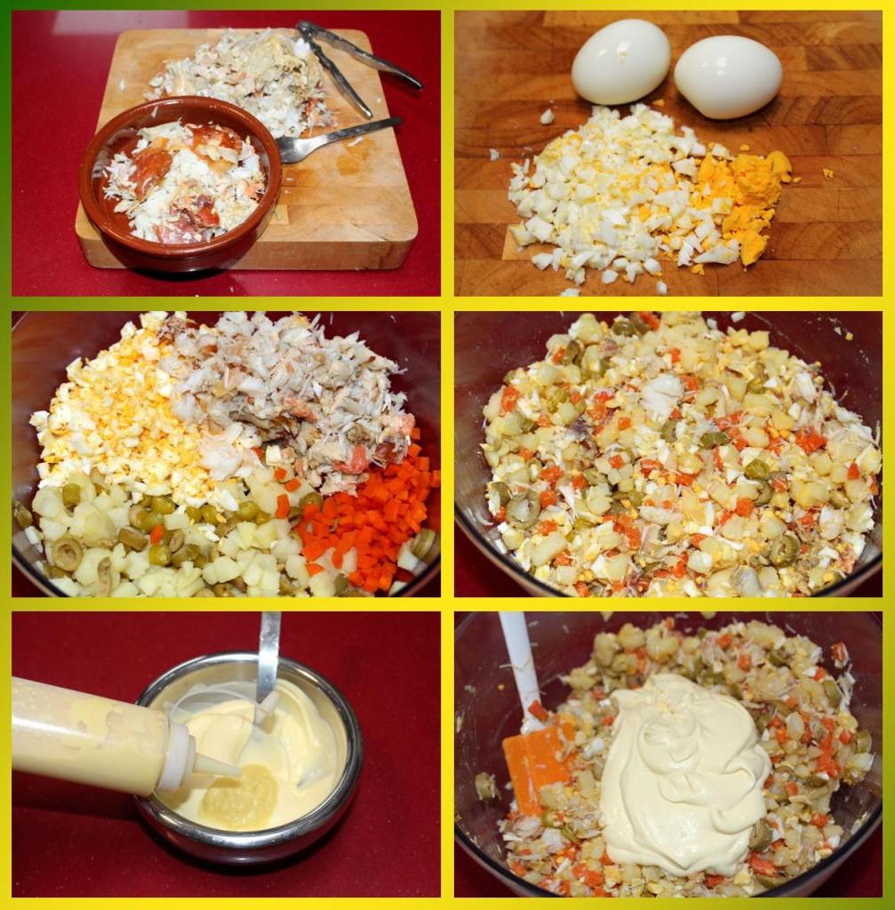 Ensaladilla de buey de mar