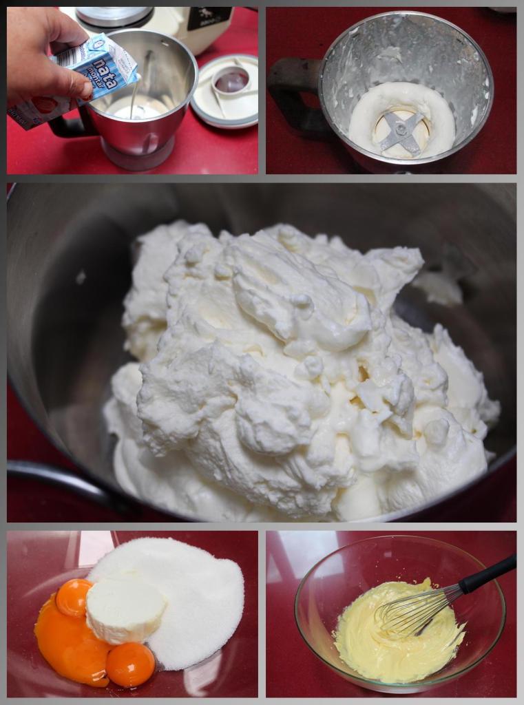 Helado de queso de cabra