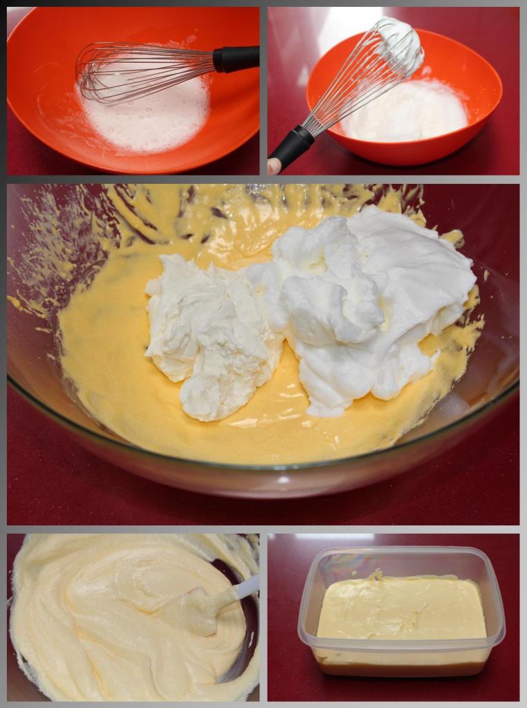 Helado de queso de cabra