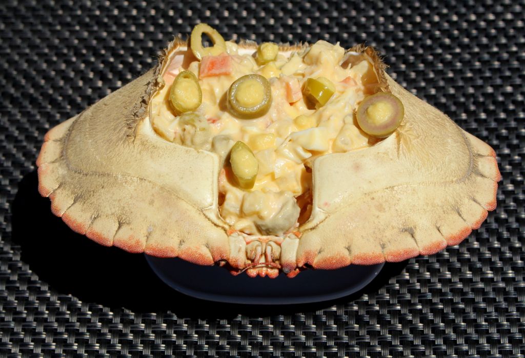 Ensaladilla de buey de mar