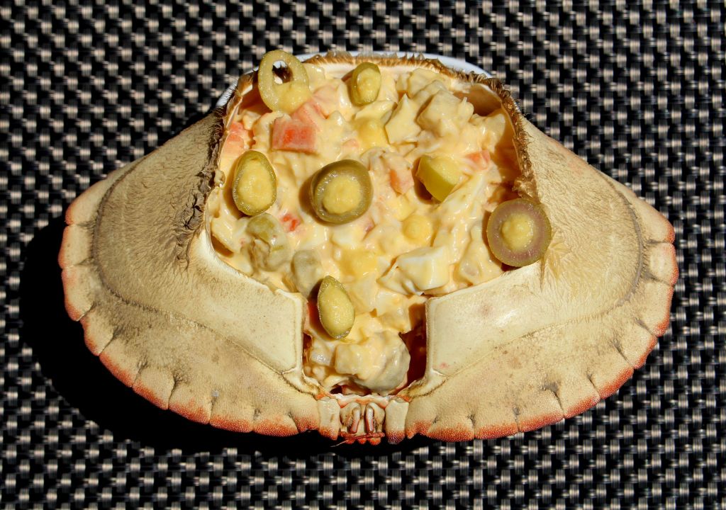 Ensaladilla de buey de mar