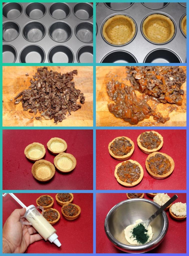 Cupcakes de rabo de toro