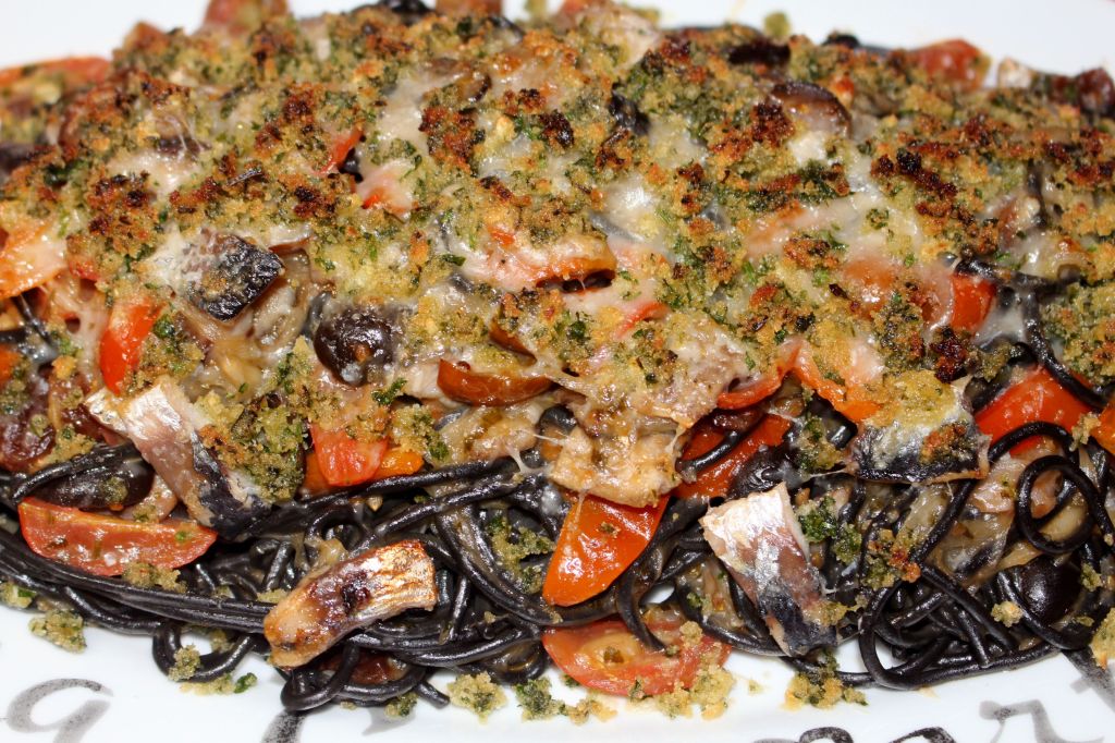 Pasta con le sarde (sardinas)