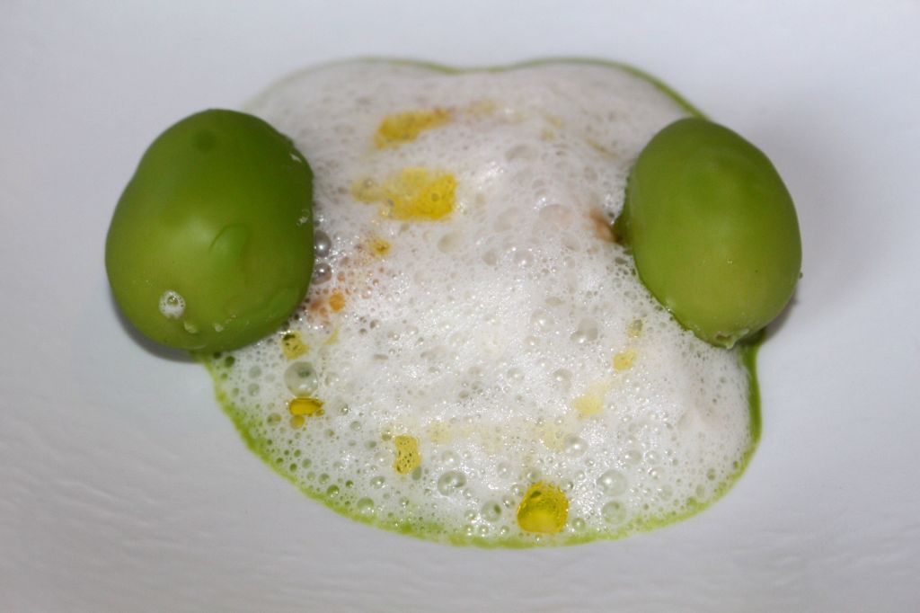 Gazpacho de aceitunas