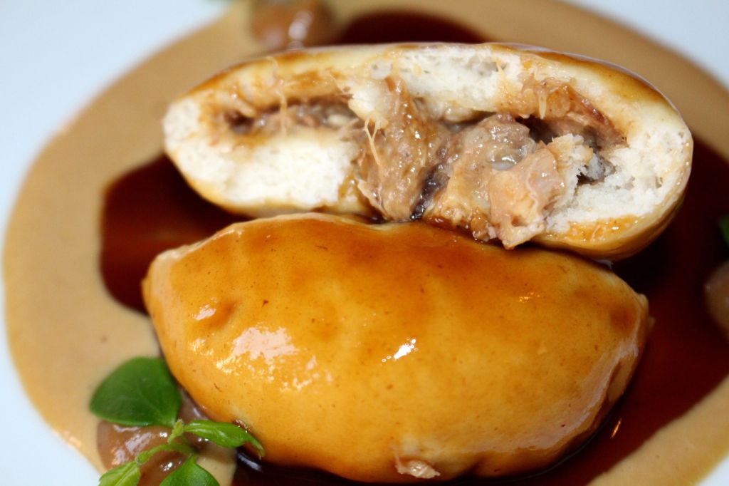 Galianos de perdiz y foie gras