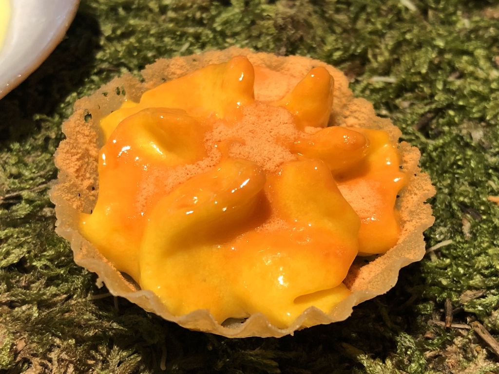 Tartaleta de bacalao