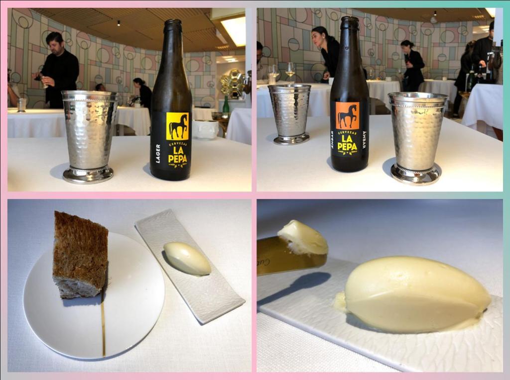 Cerveza La Pepa Y mantequilla La Bordier