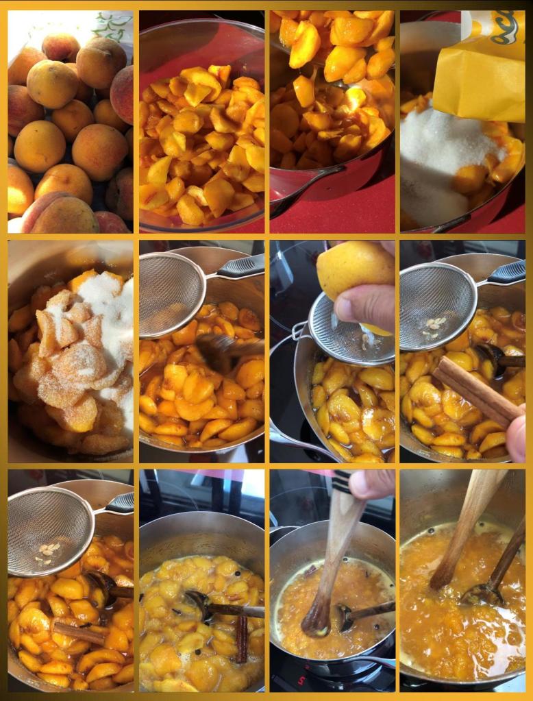 Mermelada de melocotón