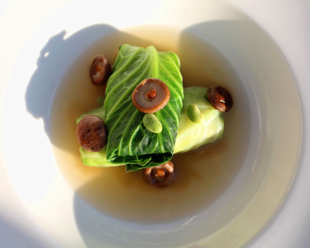 Repollo Relleno a la Japonesa