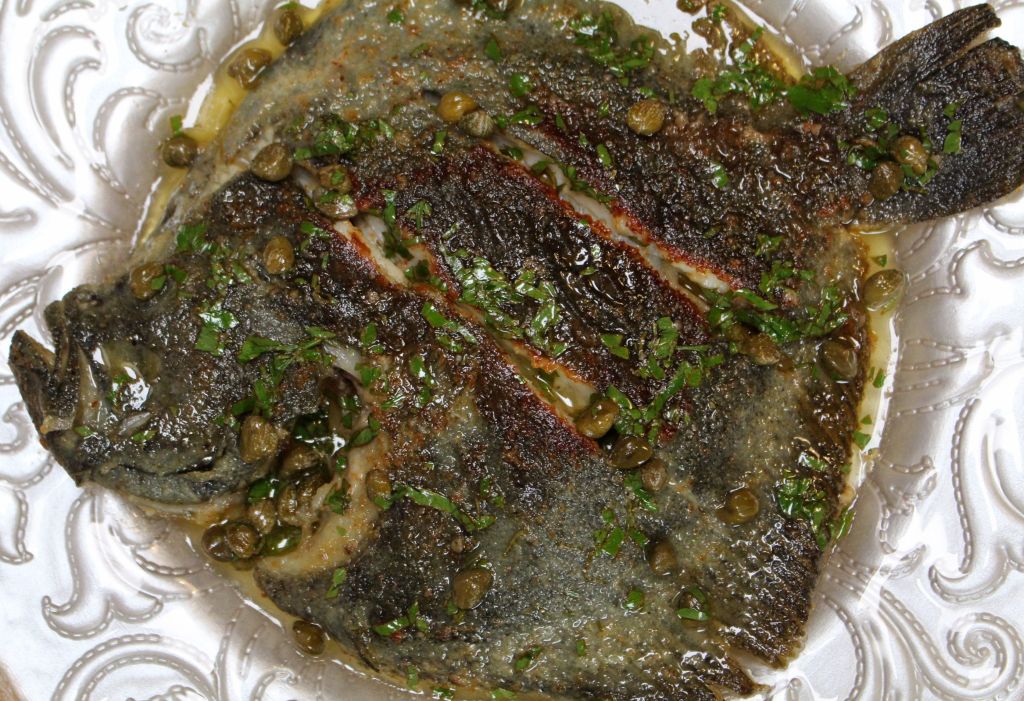 Rodaballo a la Meunière