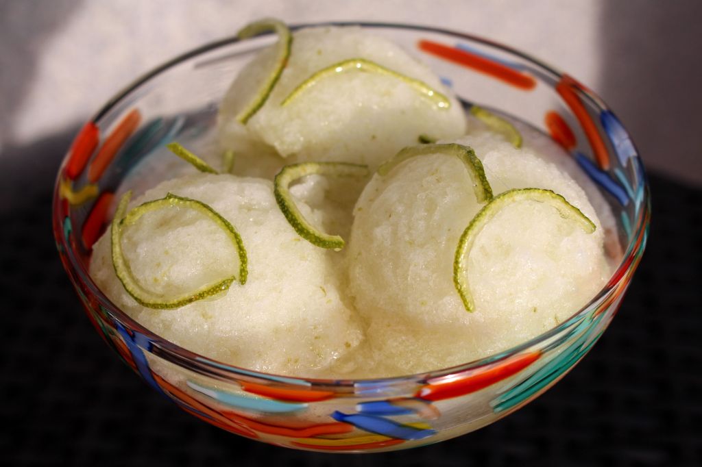 Sorbete de Caipirinha