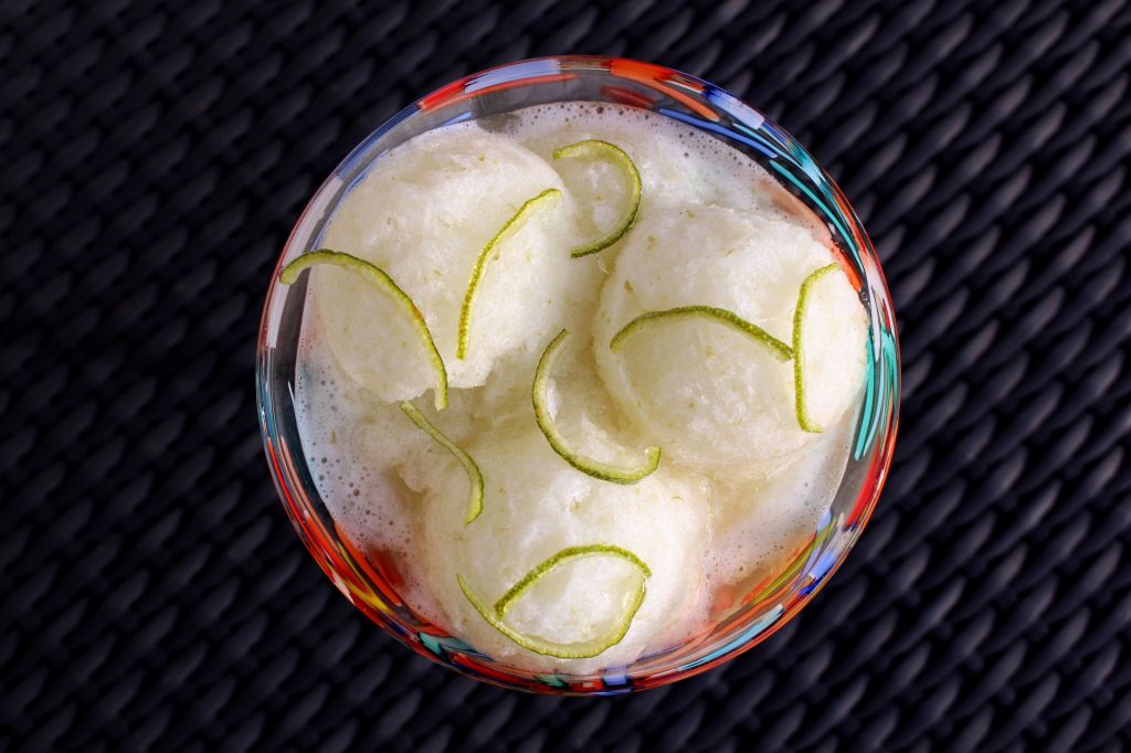 Sorbete de Caipirinha