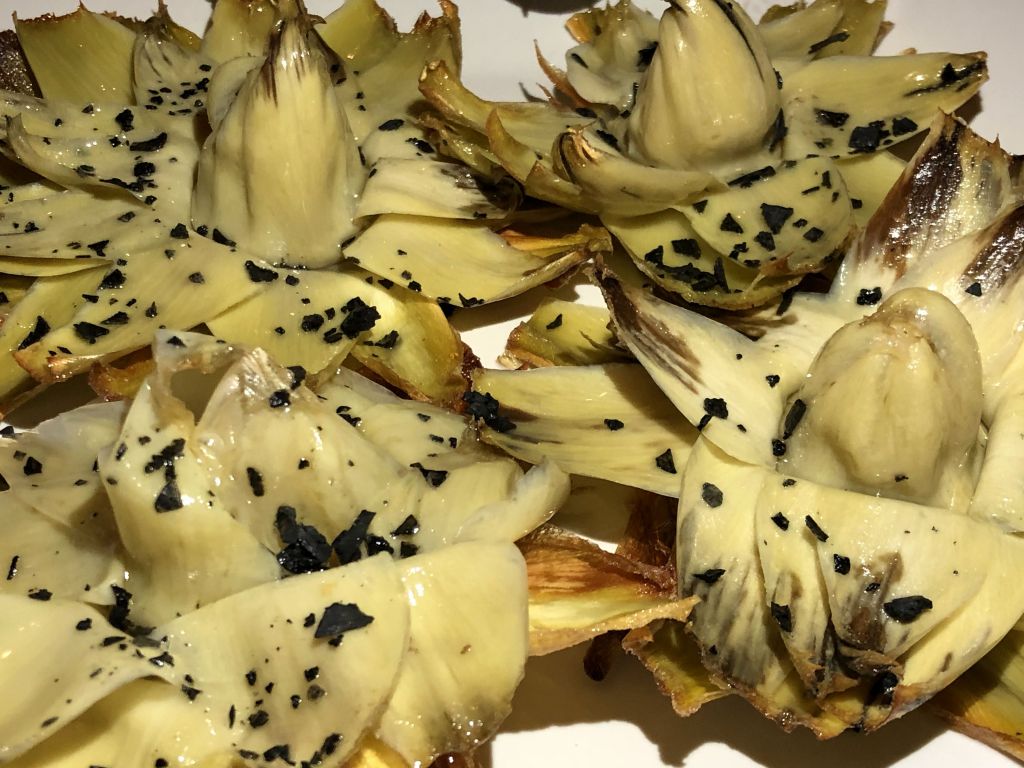 Corazones de alcachofa