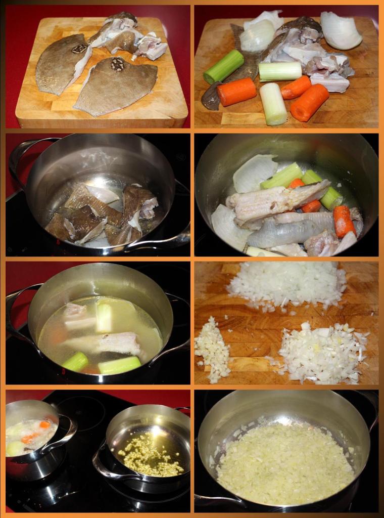 Raya con Salsa de Oricios y Carabinero