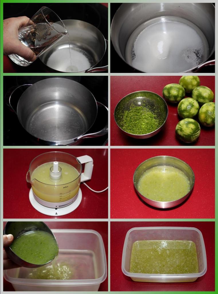 Sorbete de Caipirinha