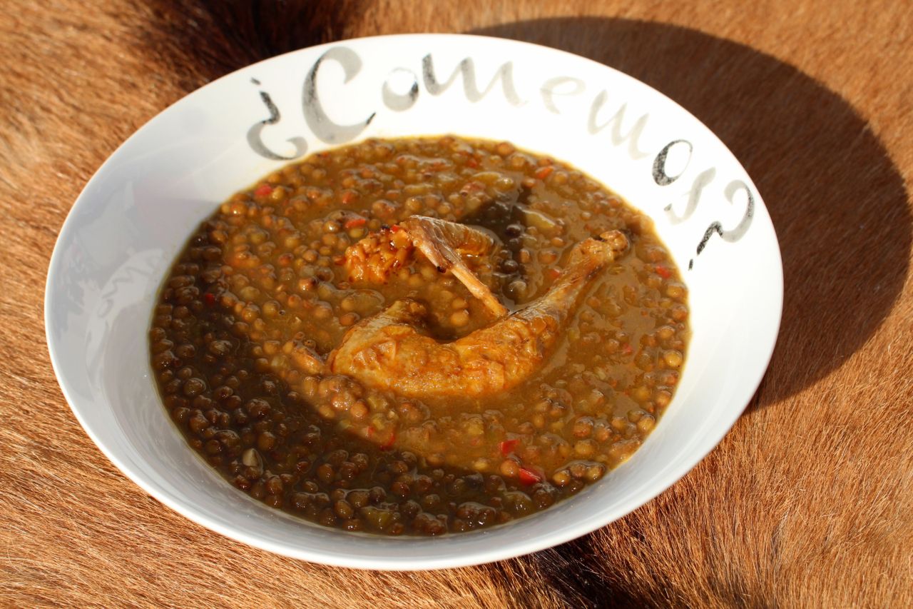 Lentejas con Perdiz