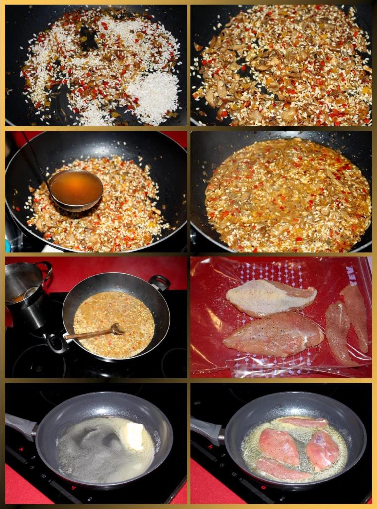 Risotto con Perdiz y Boletus