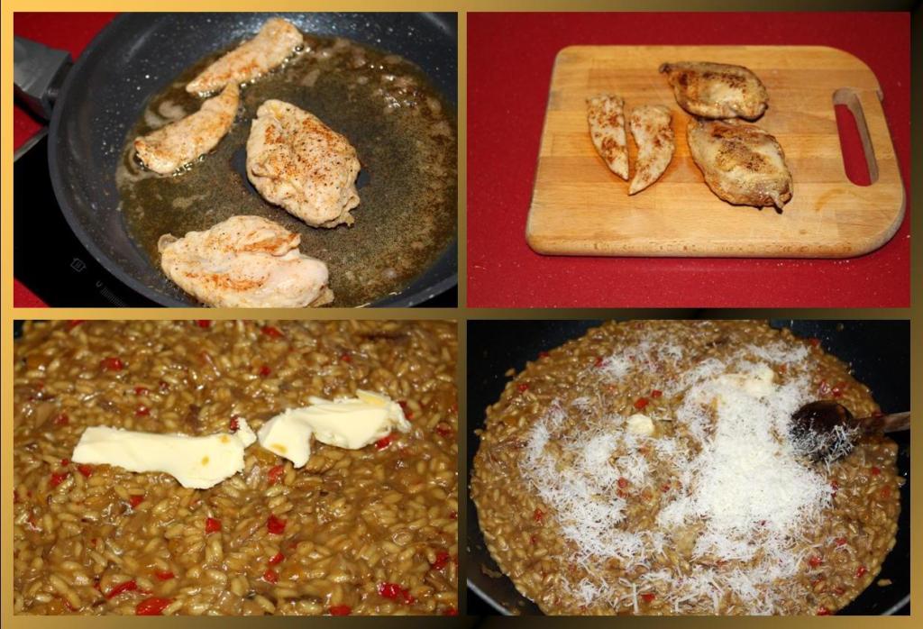 Risotto con Perdiz y Boletus