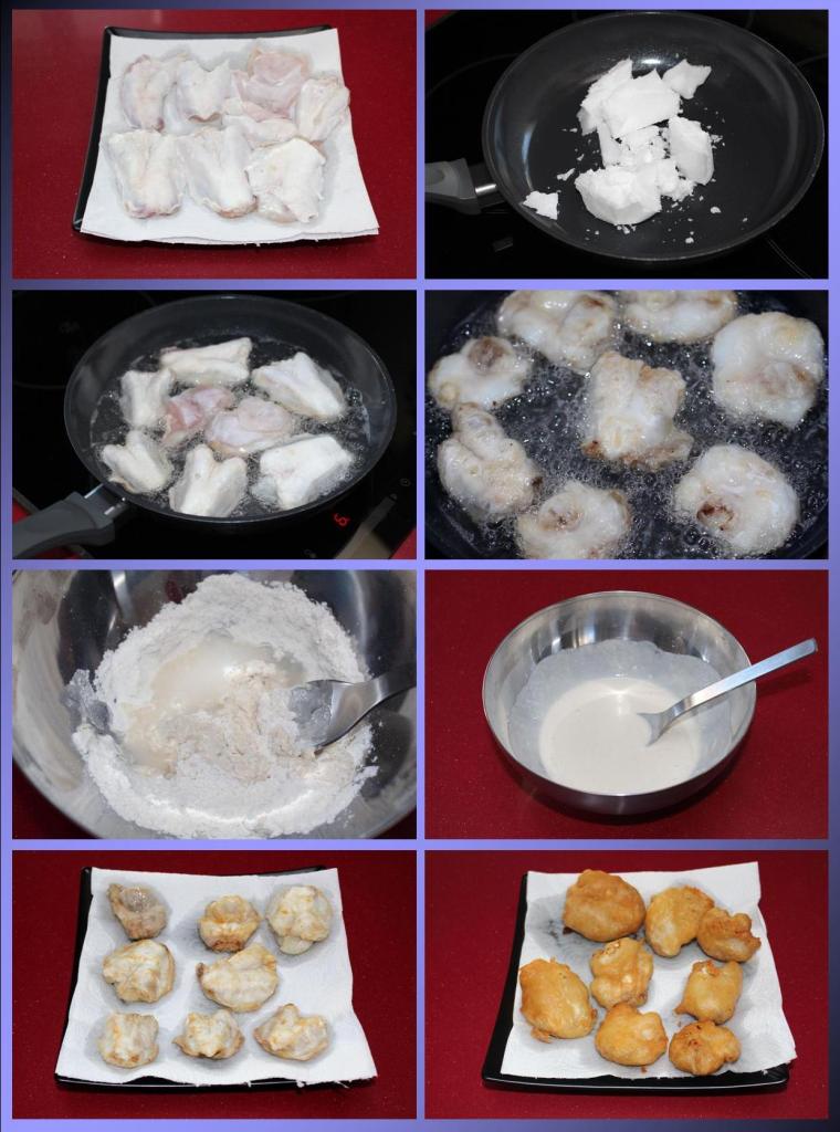 Cocochas de Bacalao Asiáticas