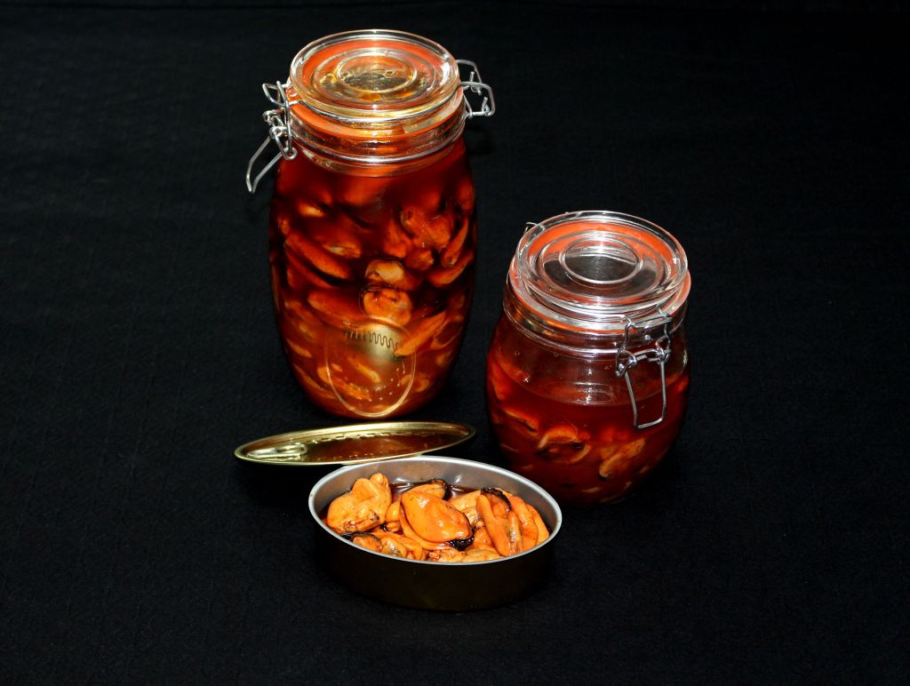 Mejillones en Escabeche de Achiote
