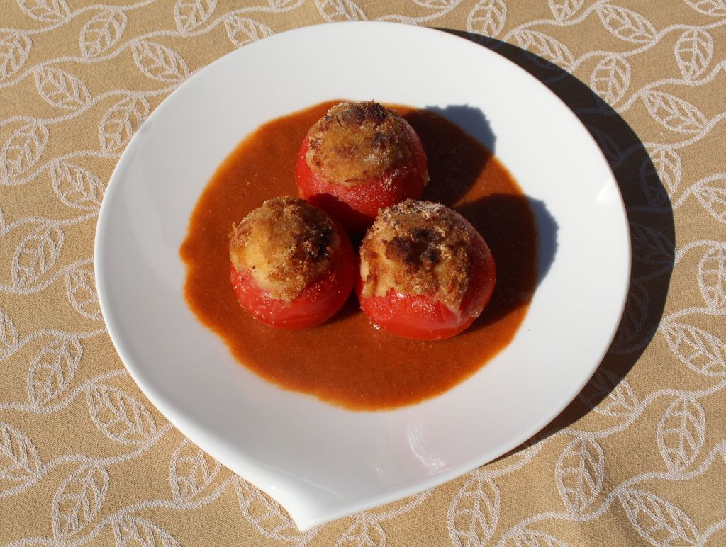 Tomates Rellenos de Langostinos