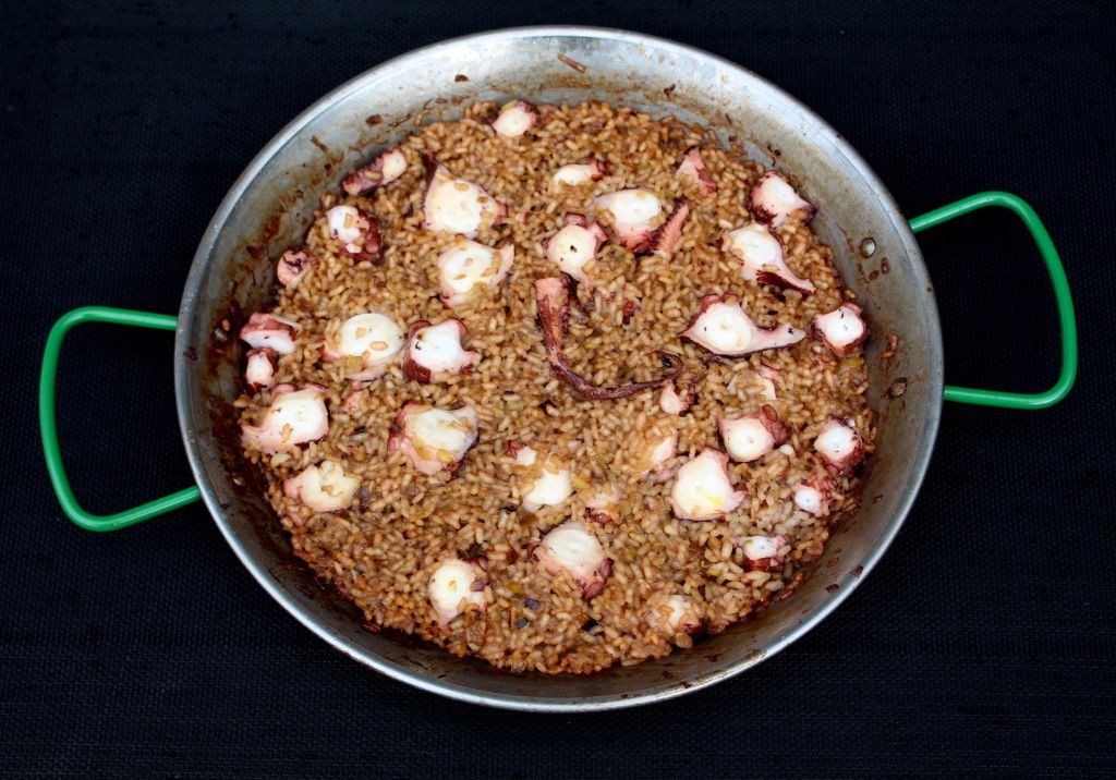 Paella de Pulpo
