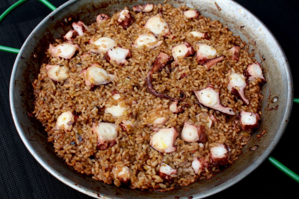 Paella de Pulpo