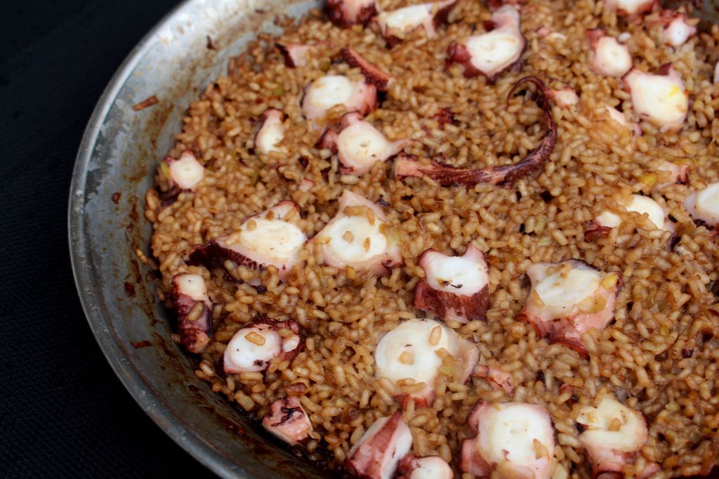 Paella de Pulpo