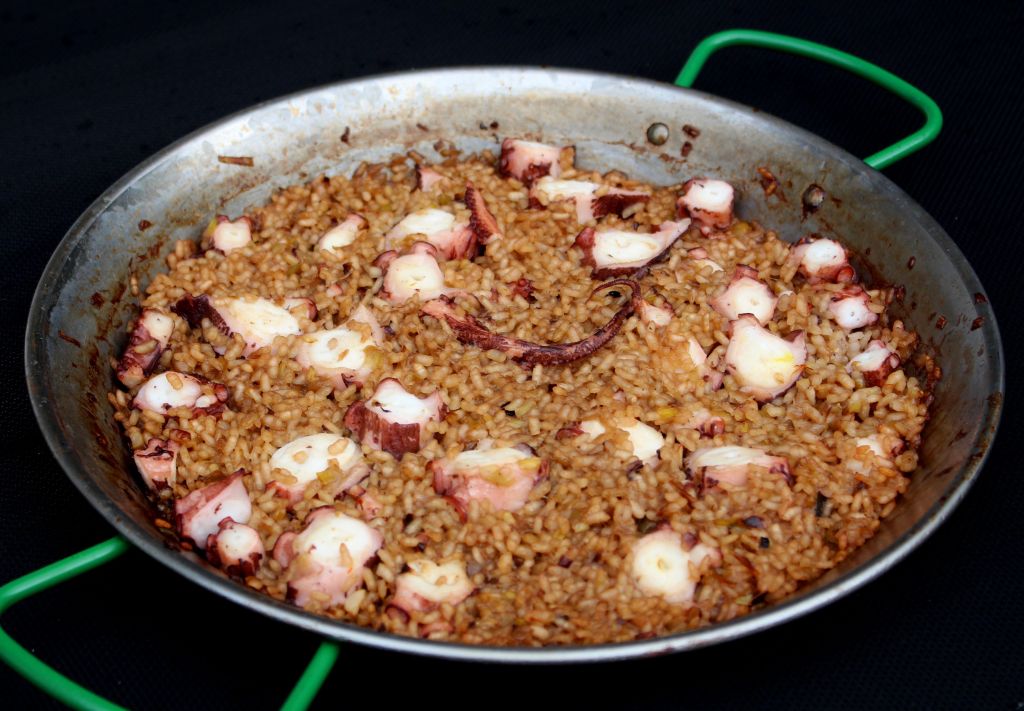 Paella de Pulpo