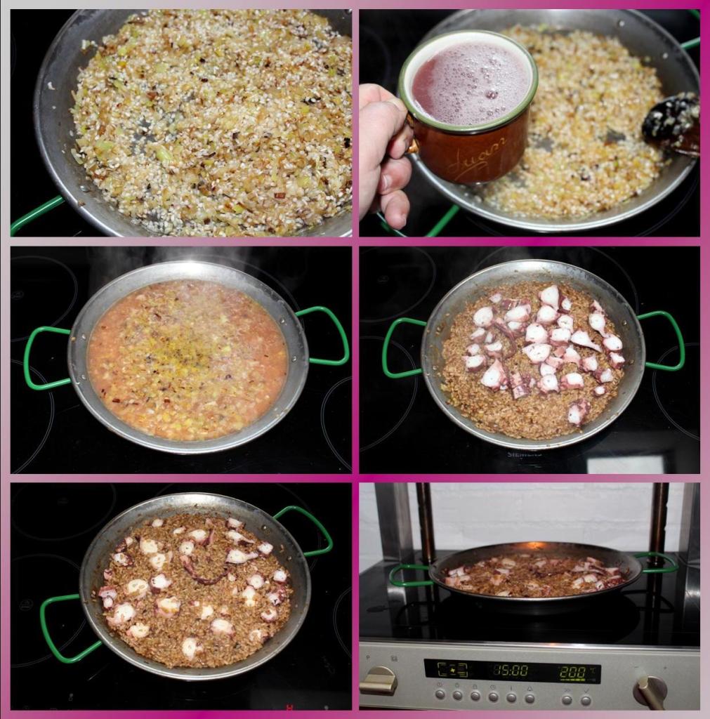 Paella de Pulpo