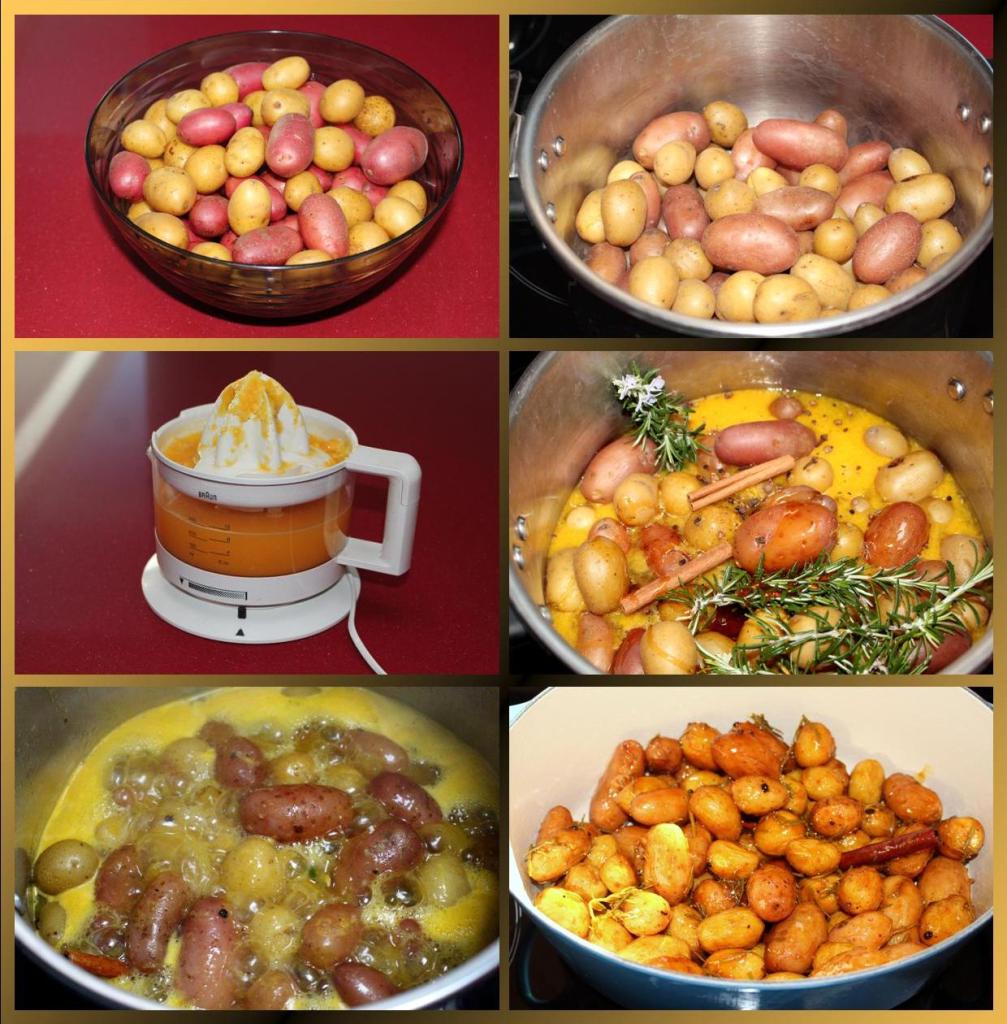 Patatas al Romero y Miel
