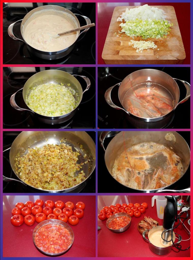 Tomates Rellenos de Langostinos