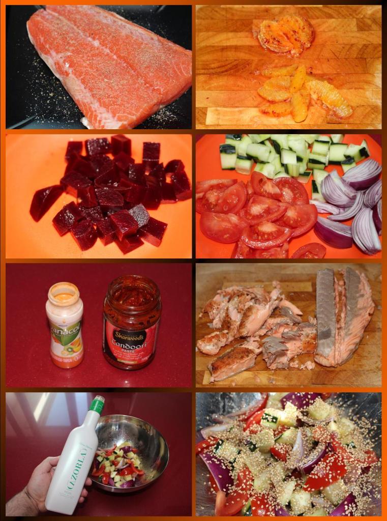 Ensalada Salmón Rushdie