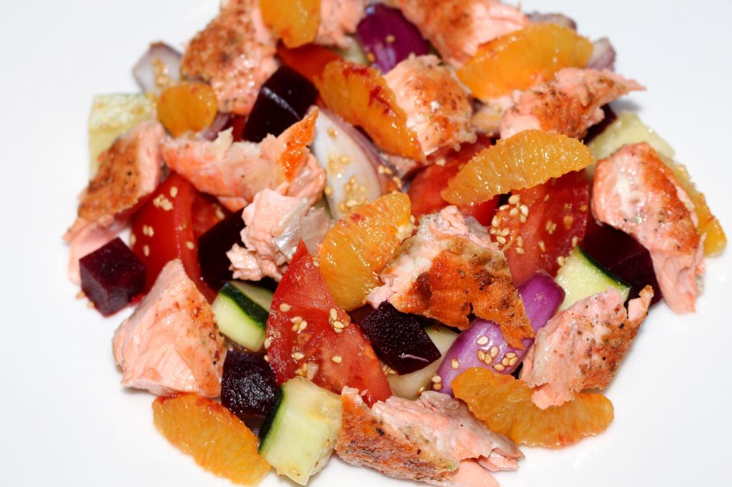 Ensalada Salmón Rushdie