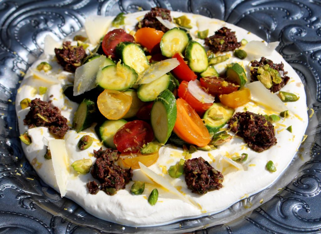 Ensalada de Ricotta y Calabacin