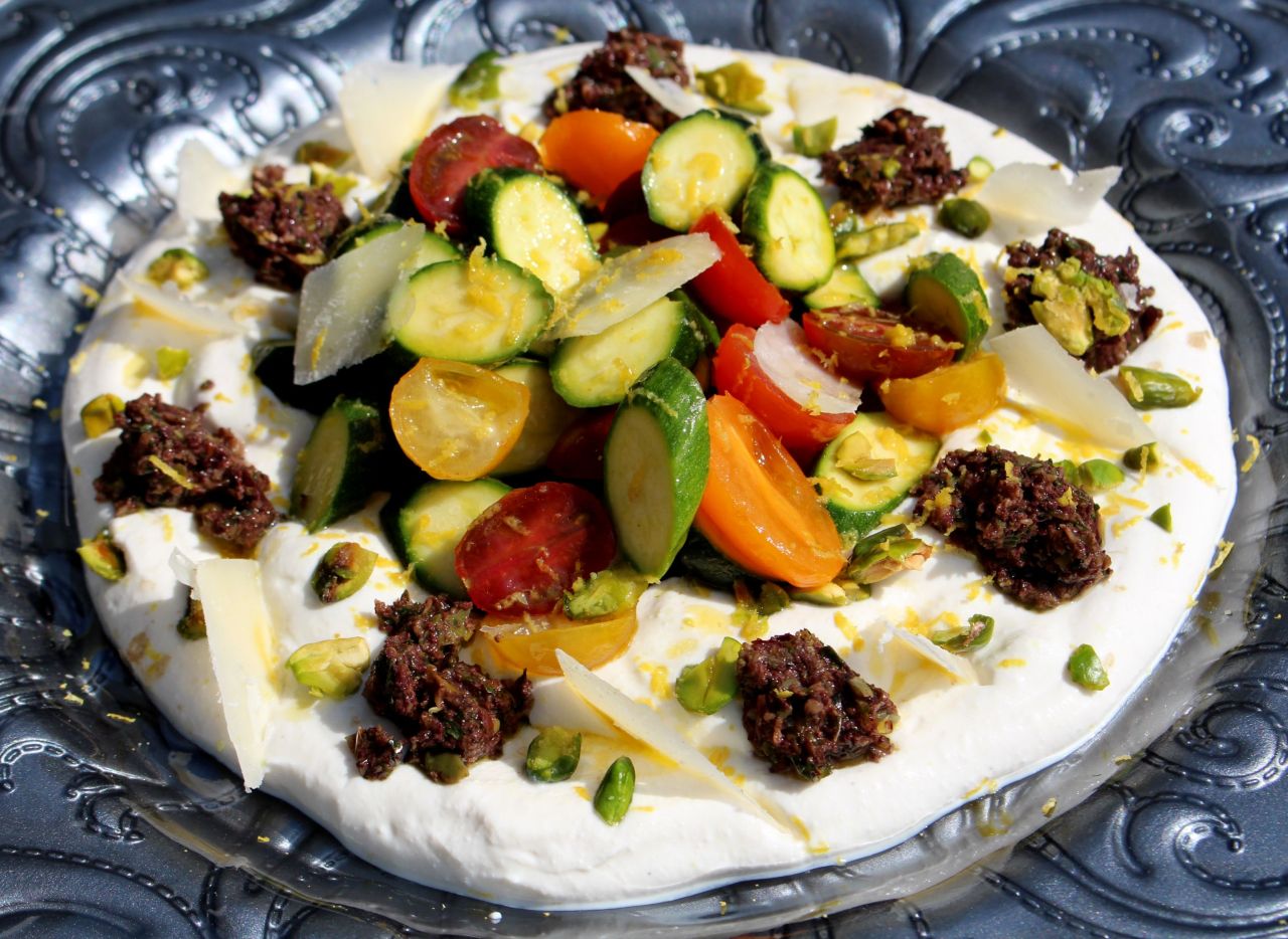 Ensalada de Ricotta y&nbsp;Calabacin