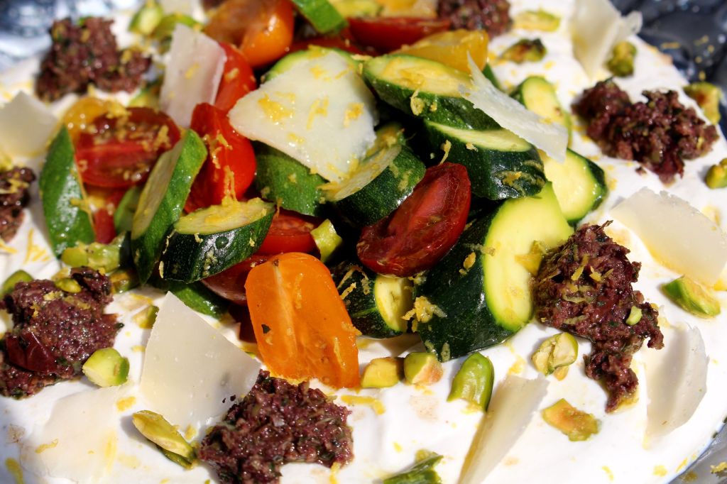 Ensalada de Ricotta y Calabacin