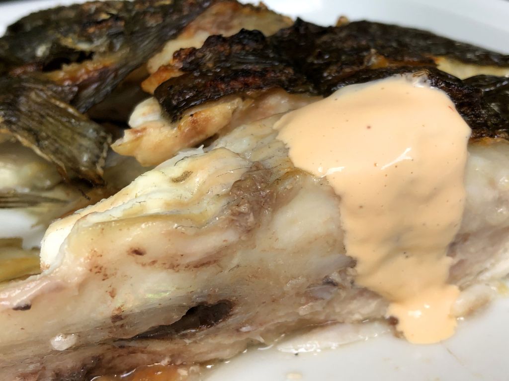 Rodaballo a la Brasa