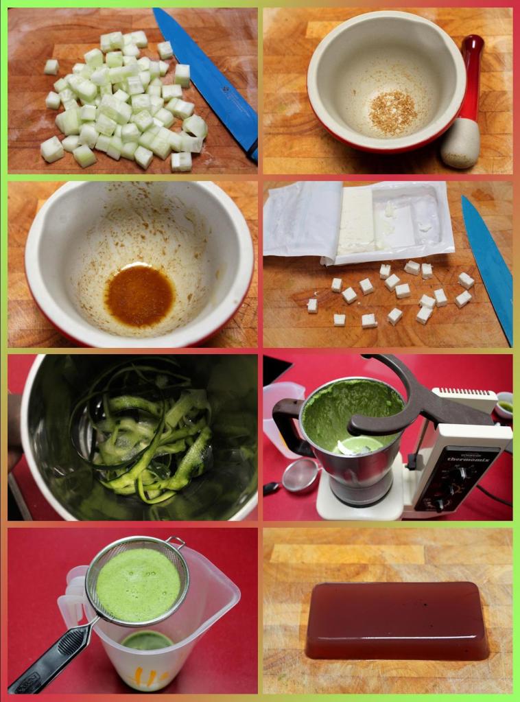 Gazpacho de Pepino y Rosas