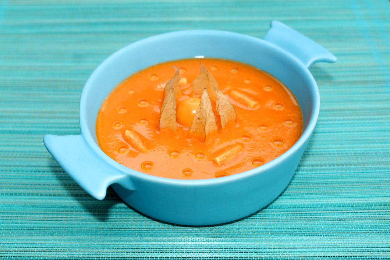 Gazpacho de Physalis