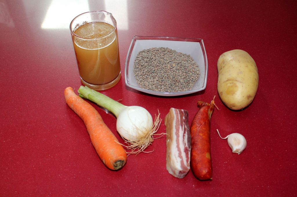 Lentejas con Chorizo